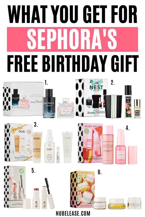 how long should you pick your sephora birthday gift.